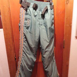 Vintage 90s Aussie Pants Muscle Weightlifting Parachute Pants Made